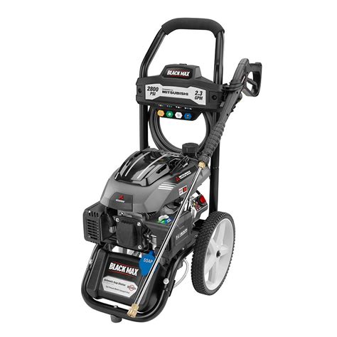 3100 <strong>MAX</strong> PSI Gas <strong>Pressure Washer</strong>. . Black max pressure washer 2800 mitsubishi